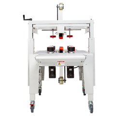 Jores Technologies Semi-Automatic Case Sealer with Side Traction for Small/Medium Boxes