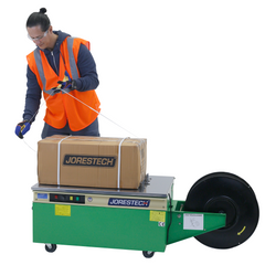 Jores Technologies Semi-Automatic Low Profile Strapping Machine
