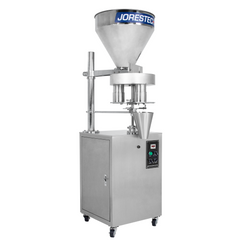 Jores Technologies Semi-Automatic Volumetric Filler for Free-Flowing Products – 2000 ml