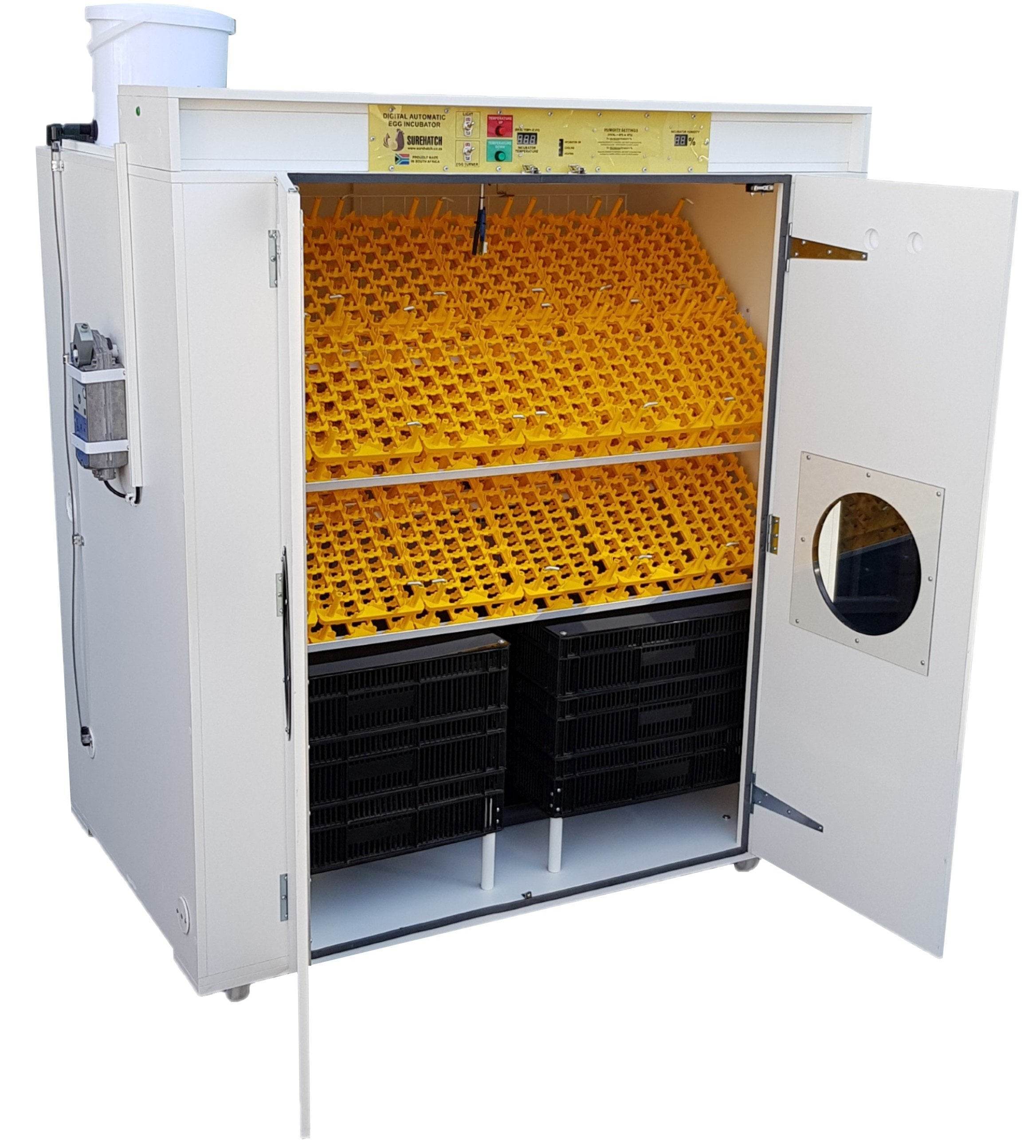 2000 Egg Incubator and Hatcher Combo - Fully Automatic Digital Model SH2000 Combo SuperHatch© - Machine Horizon 2000 Egg Incubator and Hatcher Combo - Fully Automatic Digital Model SH2000 Combo SuperHatch© - Machine Horizon