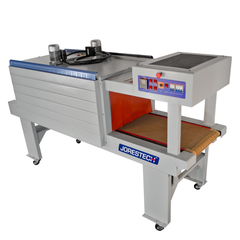 Jores Technologies Shrink Wrapping Heat Tunnel with Mesh Conveyor and Cooling Fans - 15" x 21"
