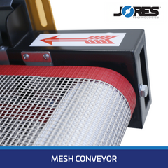 Jores Technologies Shrink Wrapping Heat Tunnel with Mesh Belt – 9” X 15”