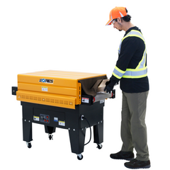 Jores Technologies Shrink Wrapping Heat Tunnel with Mesh Belt – 9” X 15”