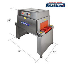 Jores Technologies Stainless Steel Shrink Wrapping Heat Tunnel 17.5" x 10"