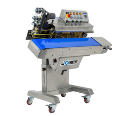 Jores Technologies Stainless Steel Digital Horizontal Continuous Band Sealer 1000I with Coder