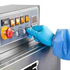 Jores Technologies Stainless Steel Digital Vertical Continuous Band Sealer 1010I with Coder