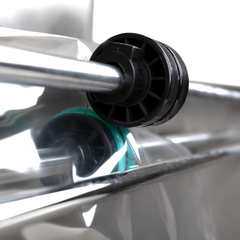 Jores Technologies Stainless Steel L Bar Film Sealer with Conveyor – 19” x 17”