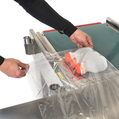 Jores Technologies Stainless Steel L Bar Film Sealer with Conveyor – 19” x 17”