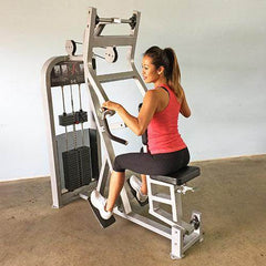 Classic Seated Row - Muscle D Fitness - Pin Selectorized - Back Workout - Machine Horizon