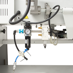 Jores Technologies Semi-Automatic Shrink Wrapping System with Pneumatic L Bar Sealer