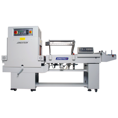 Jores Technologies Semi-Automatic Shrink Wrapping System with Pneumatic L Bar Sealer