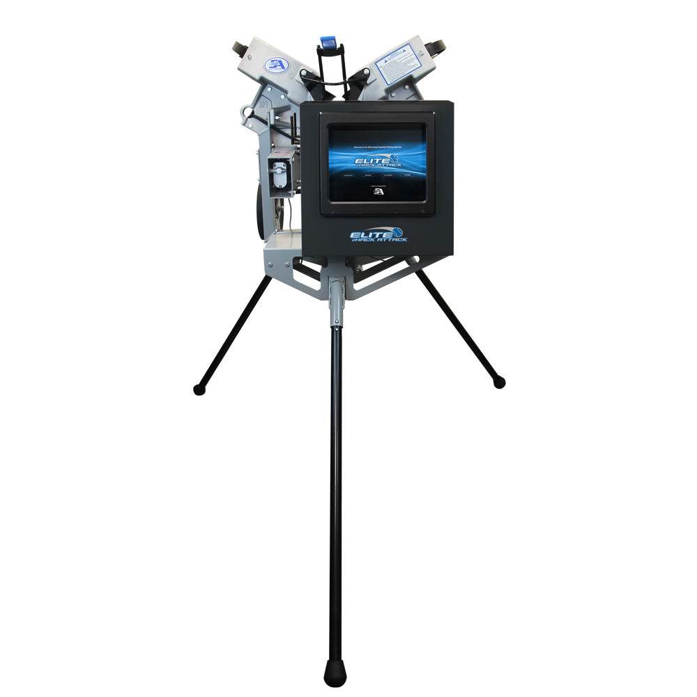 Elite eHack Attack Baseball Pitching Machine - Machine Horizon Elite eHack Attack Baseball Pitching Machine - Machine Horizon