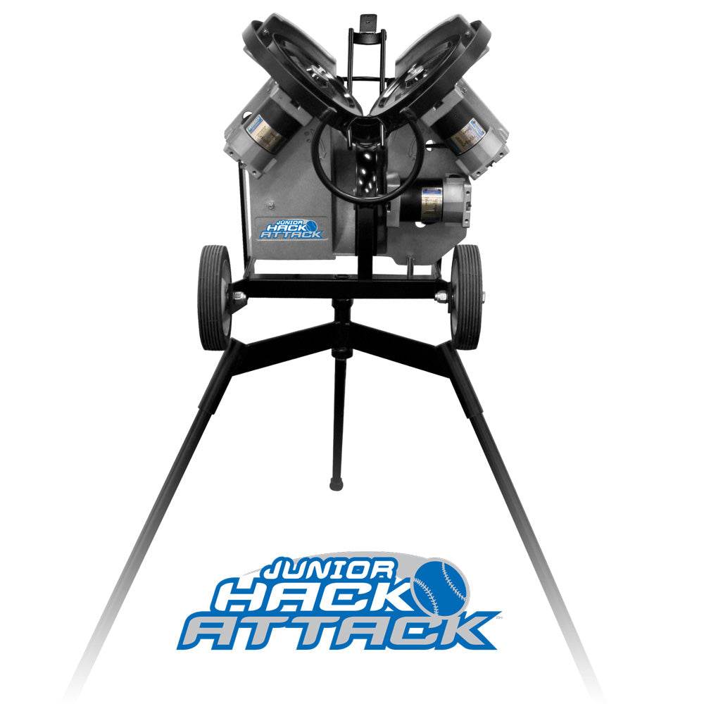 Junior Hack Attack Baseball Pitching Machine - Machine Horizon Junior Hack Attack Baseball Pitching Machine - Machine Horizon