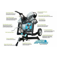 Junior Hack Attack Softball Pitching Machine - Machine Horizon