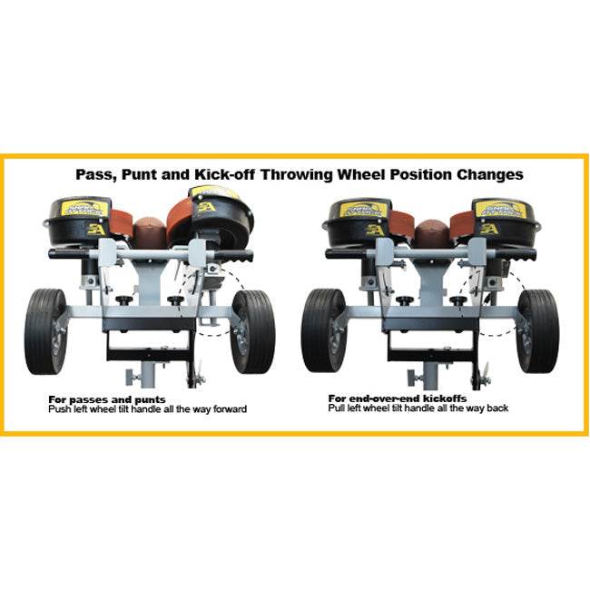 Sports Attack Aerial Attack Football Throwing Machine - Machine Horizon Sports Attack Aerial Attack Football Throwing Machine - Machine Horizon
