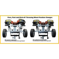 Sports Attack Aerial Attack Football Throwing Machine - Machine Horizon