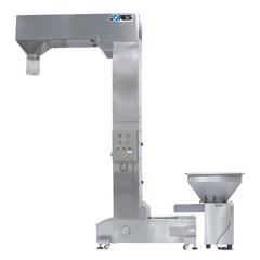 Jores Technologies Stainless Steel Motorized Bucket Elevator