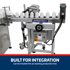 Jores Technologies Stainless Steel Bottomless Conveyor with Side Belts