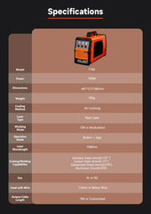 HEROLASER T1 Handheld 700W Fiber Laser Welders - Machine Horizon