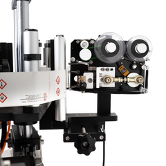 Jores Technologies Table Top Automatic Label Applicator with Coder for Round Containers