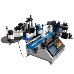 Jores Technologies Table Top Automatic Label Applicator with Coder for Round Containers