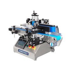 Jores Technologies Table Top Automatic Label Applicator with Coder for Round Containers