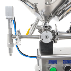 Jores Technologies Tabletop Paste Piston Filler with Heated Hopper - 316 SS – 1000ml