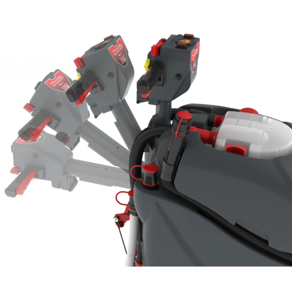 NaceCare TBL 1120/100 Cordless Walk Behind Scrubber – 20", 2 Batteries Included - Machine Horizon
