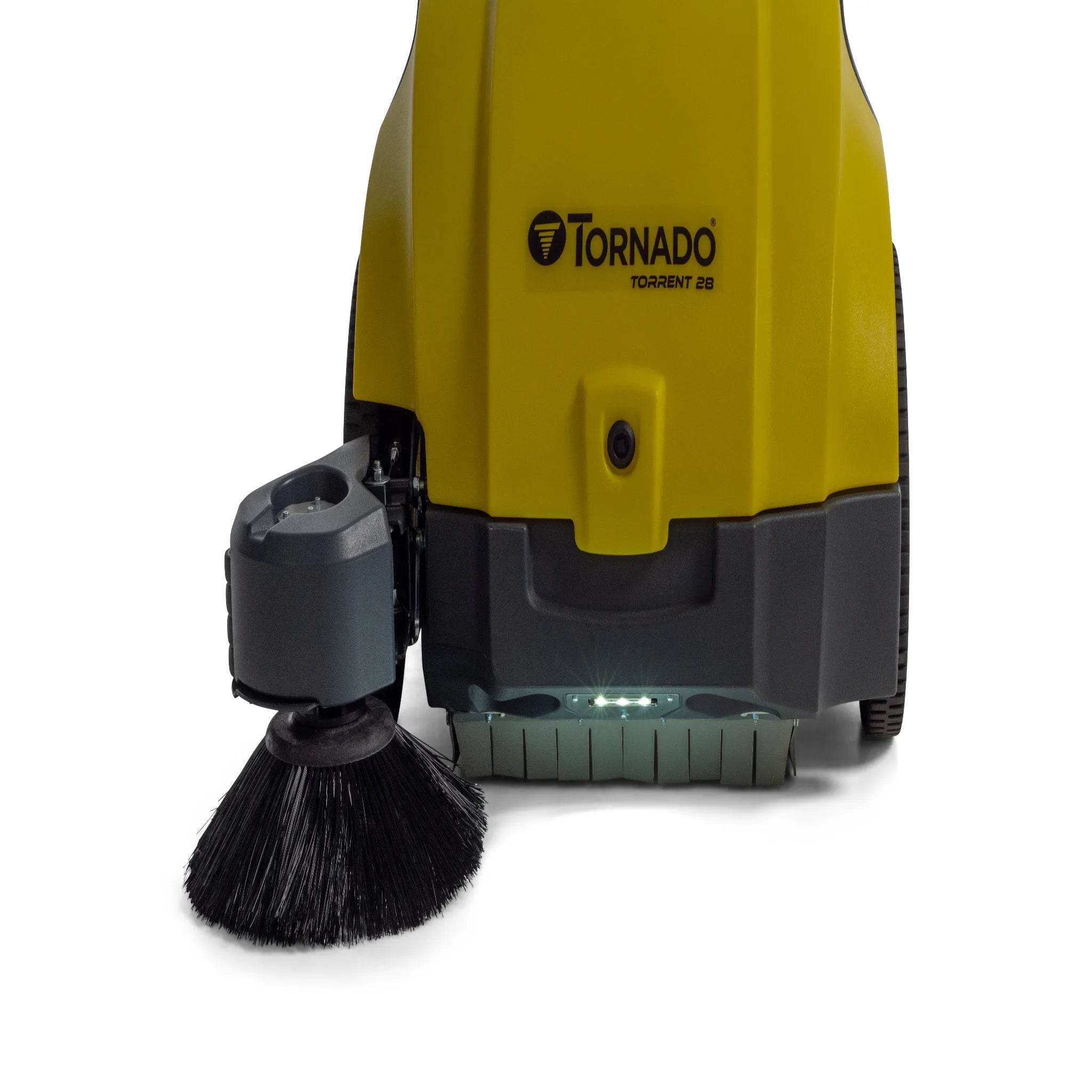 Tornado Torrent 28 Battery Walk-Behind Sweeper - Machine Horizon Tornado Torrent 28 Battery Walk-Behind Sweeper - Machine Horizon