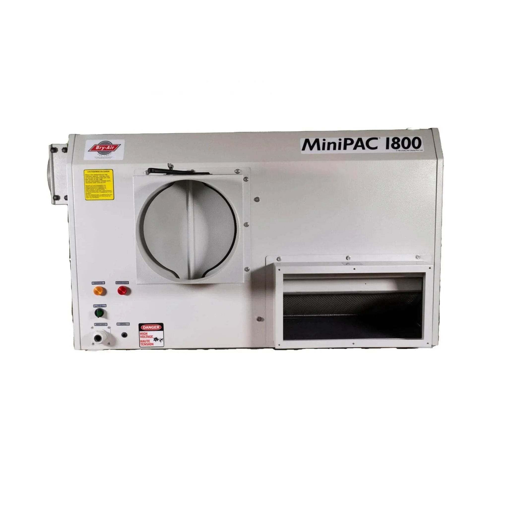 Bry-Air MiniPAC MP-1800 Desiccant Dehumidifier - Machine Horizon Bry-Air MiniPAC MP-1800 Desiccant Dehumidifier - Machine Horizon