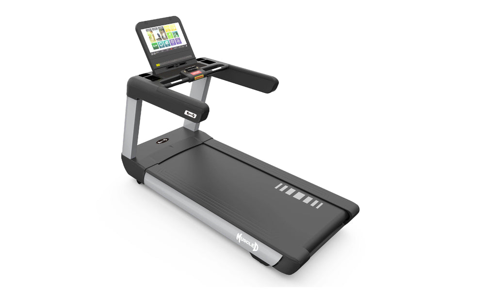 V2 Touch Screen Commercial Treadmill - Muscle D Fitness - Upgraded Touch Screen Commercial Treadmill - Machine Horizon