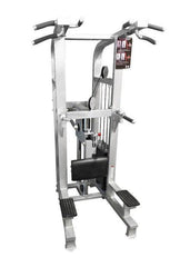Dual Function Assisted Chin-Dip Combo - Muscle D Fitness - Adjustable - Plate Selectorized - Machine Horizon
