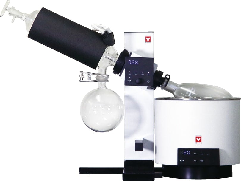 Yamato RE-202-AOA Digital Rotary Evaporator w/ BO302-A Oil Bath (5L) & Glassware Set A, 115V Yamato RE-202-AOA Digital Rotary Evaporator w/ BO302-A Oil Bath (5L) & Glassware Set A, 115V