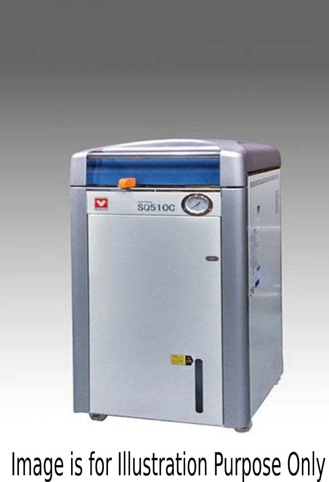 Yamato SQ-500C SQ Series Large Capacity Autoclave & Steam Sterilizer, 50L, 115V - Machine Horizon