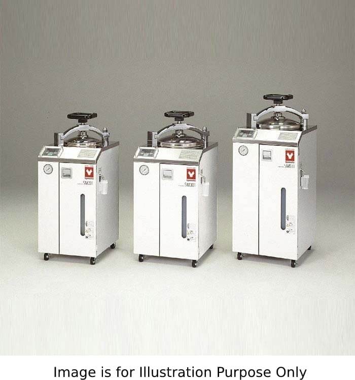 Yamato SM-201 SM Series Standard Autoclave & Steam Sterilizer with Dryer, 20L, 115V - Machine Horizon