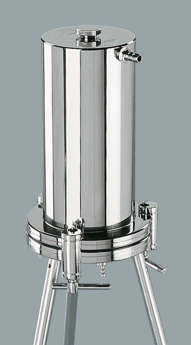 Sartorius 16274 Stainless Steel Pressure Filter Holder, M 12 × 1 female threads, 142 mm, 2000 ml, 1/pk - Machine Horizon