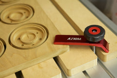 Axiom Aluminum T-Slot Hold Down Clamps for CNC Router Tables, 3 in Capacity (Pair) AHC102