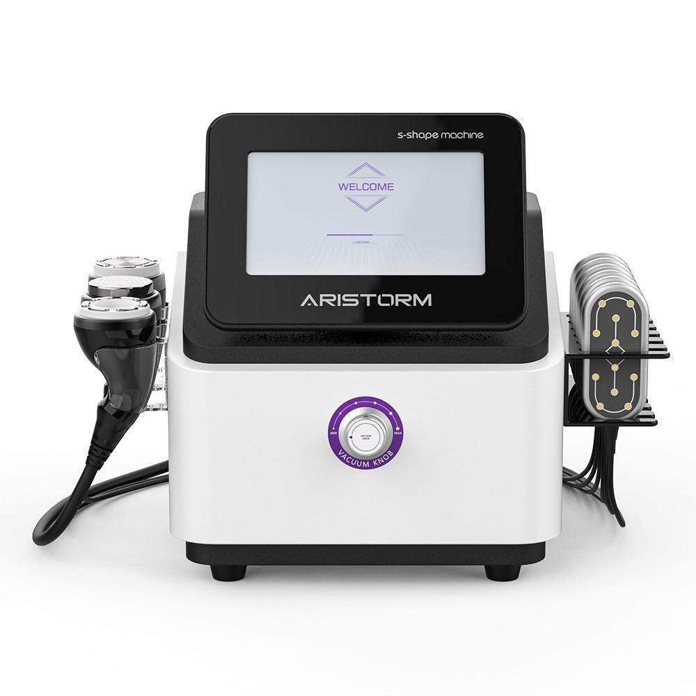 Aristorm 4-in-1 S-Shape Ultrasonic Cavitation & RF Lipo Laser System - Machine Horizon