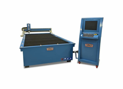 Baileigh PT-105HD-W-V2; 220V 1Phase, 5' x 10' CNC Plasma Cutting Water Table with Automatic Torch Height Control 1231496