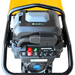 Tomahawk 2.4 HP Battery Powered Vibratory Rammer Tamper Compactor with Honda GXE2.0S Motor