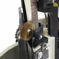 Baileigh BS-712MS; 7" x 10 Geared Head Mitering Horizontal/Vertical Band Saw 1HP, 120V, Single Phase