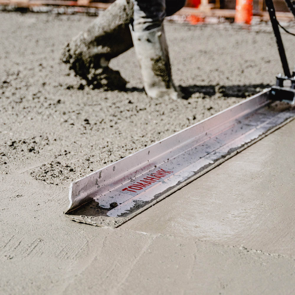 Tomahawk Power Aluminum Concrete Screed Blade Bundle (Choose 3 Boards) - Machine Horizon