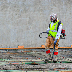 Tomahawk 21 ft Concrete Vibrator Flexible Shaft Hose For Concrete Backpack Vibrator - Machine Horizon