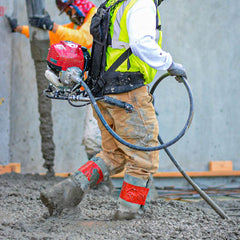 Tomahawk 21 ft Concrete Vibrator Flexible Shaft Hose For Concrete Backpack Vibrator - Machine Horizon