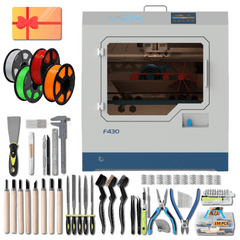 CreatBot F430 Dual Extruder Large Enclosed Chamber 3D Printer Bundle - Machine Horizon