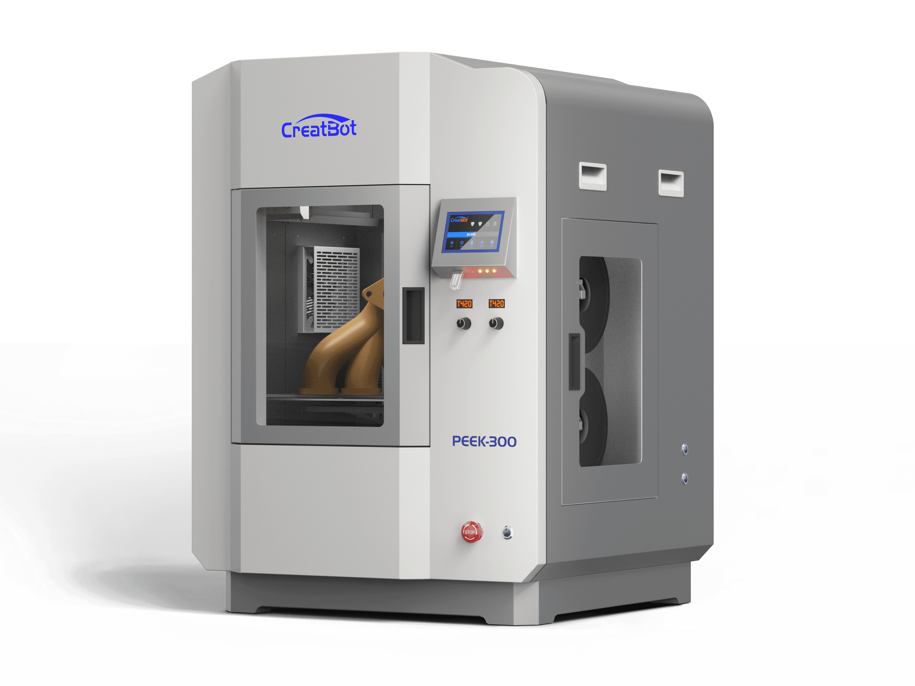 Creatbot Peek-300 Gen 2 Ultra High-Temperature Industrial Size 3d Printer - Machine Horizon Creatbot Peek-300 Gen 2 Ultra High-Temperature Industrial Size 3d Printer - Machine Horizon