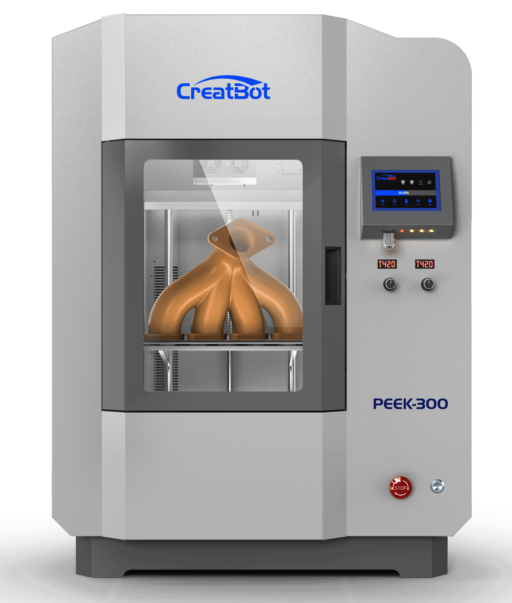 Creatbot Peek-300 Gen 2 Ultra High-Temperature Industrial Size 3d Printer - Machine Horizon Creatbot Peek-300 Gen 2 Ultra High-Temperature Industrial Size 3d Printer - Machine Horizon