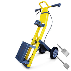 Tomahawk Demo Hammer Trolley – Heavy-Duty Universal Jackhammer Support Anti-Vibration Ergonomic Design for Effortless Demolition - Machine Horizon