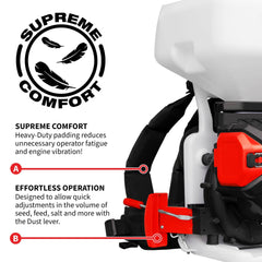 Tomahawk 5 Gal Battery-Powered Fertilizer Spreader Broadcast Lawn Seed Ice Melt Salt - Machine Horizon