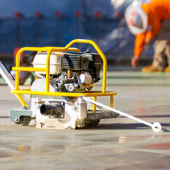 Tomahawk 6" Early Entry Green Concrete Saw with 3.5 HP Honda GX120 Engine - Machine Horizon